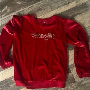 Wrangler Red Sweater